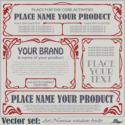 Hand Drawn Border Vectors Free