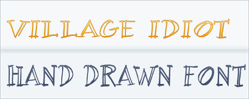 Hand Drawn Fonts Free