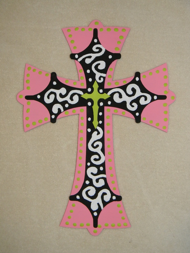 Hand Painted Wooden Crosses Hand Painted Wooden Crosses