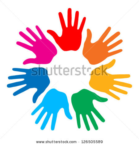 Hand Print Clip Art