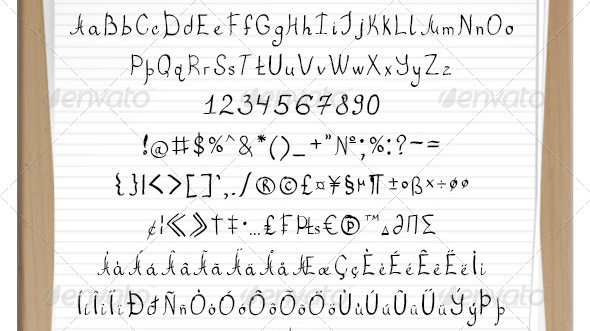 Handwritten Sans Serif Fonts
