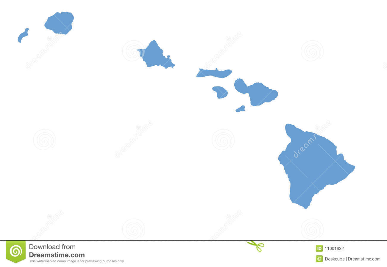 free clipart hawaii map - photo #12