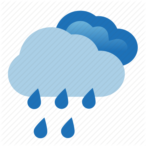 Heavy Rain Weather Icon Heavy Rain Weather Icon