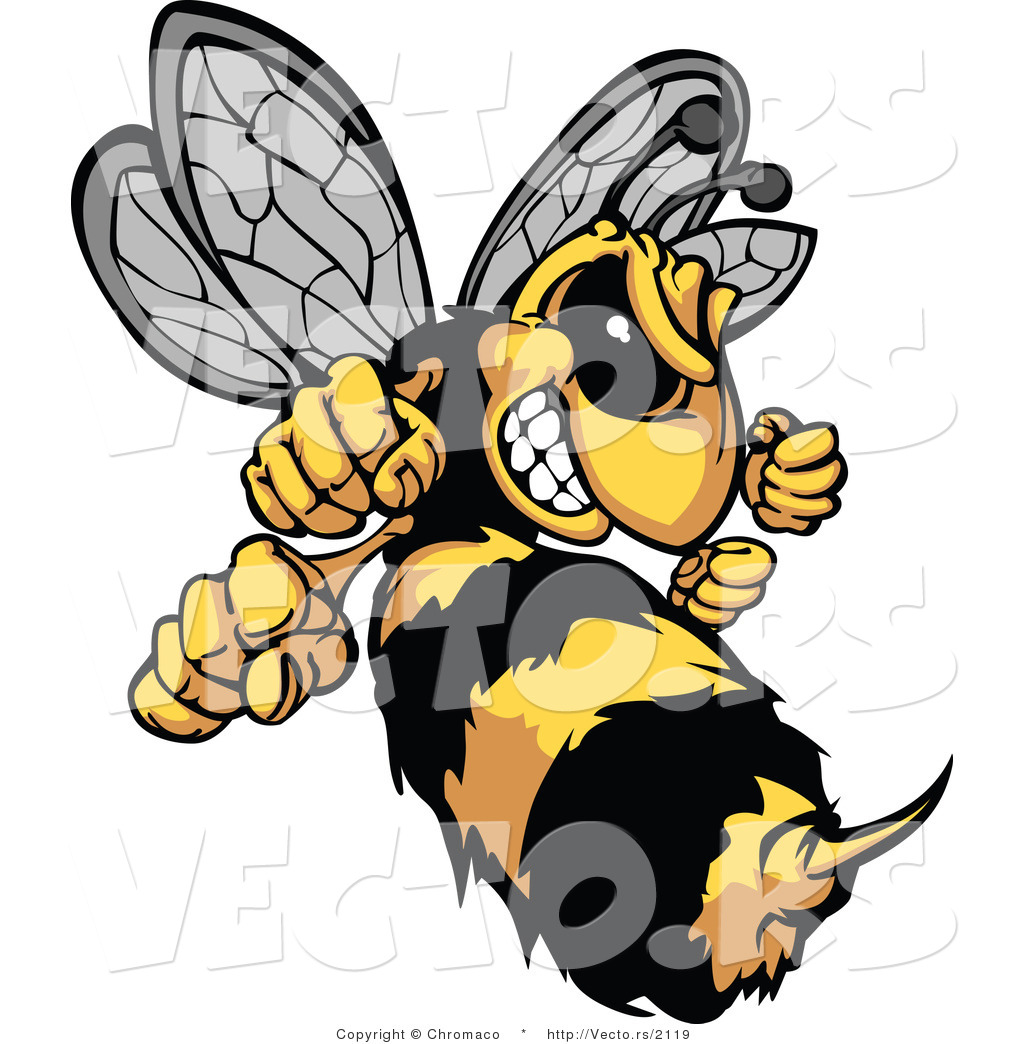 Hornet Cartoon Clip Art