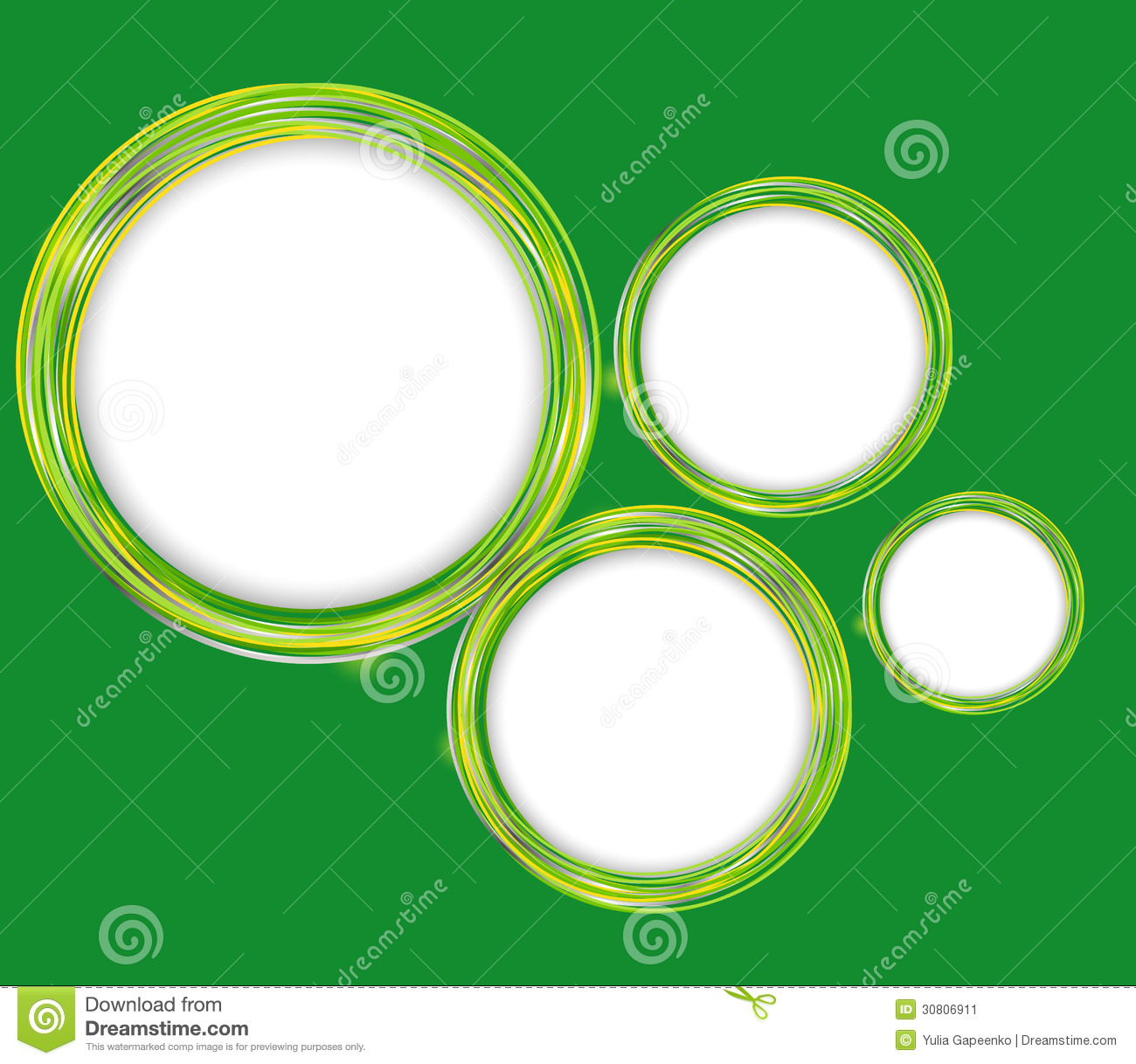 Illustrator Vector Circle Frames