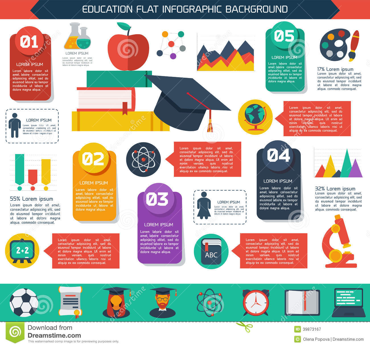 Infographic Template Education Infographic Template Education