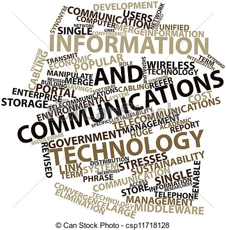 Information Technology and Communication Clip Art