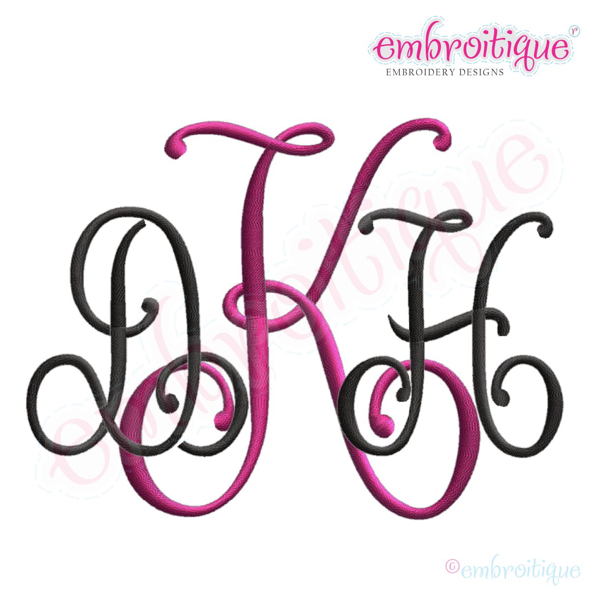 Interlocking Monogram Font