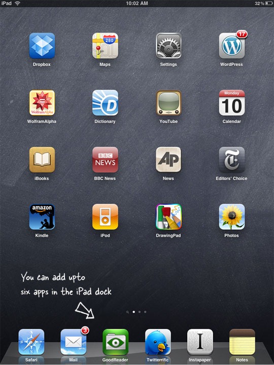 iPad Home Screen App Icon