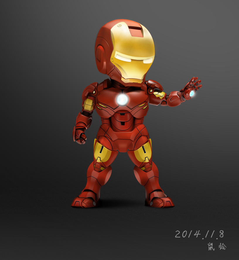 Iron Man Vector Free