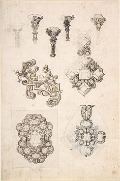 11 Jewelry Design Drawing Spec Sheets Images