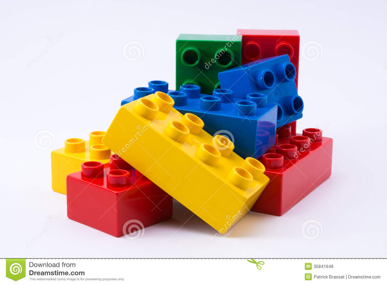 LEGO Building Blocks Stacked