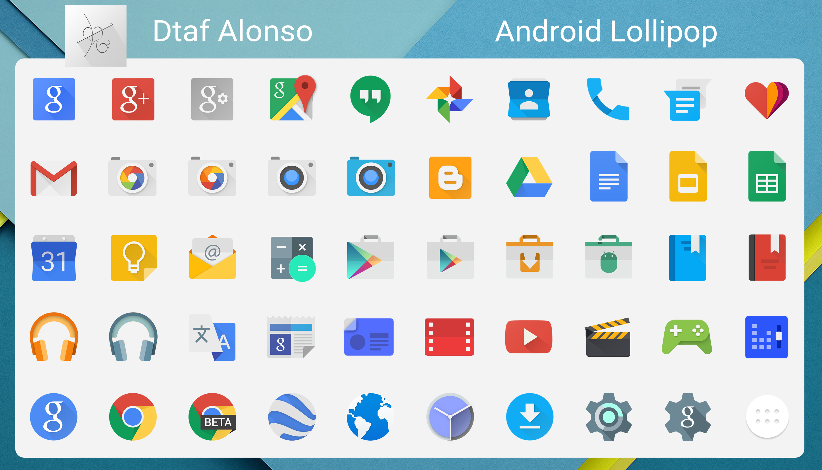 Lollipop Icons Android Lollipop Icons Android