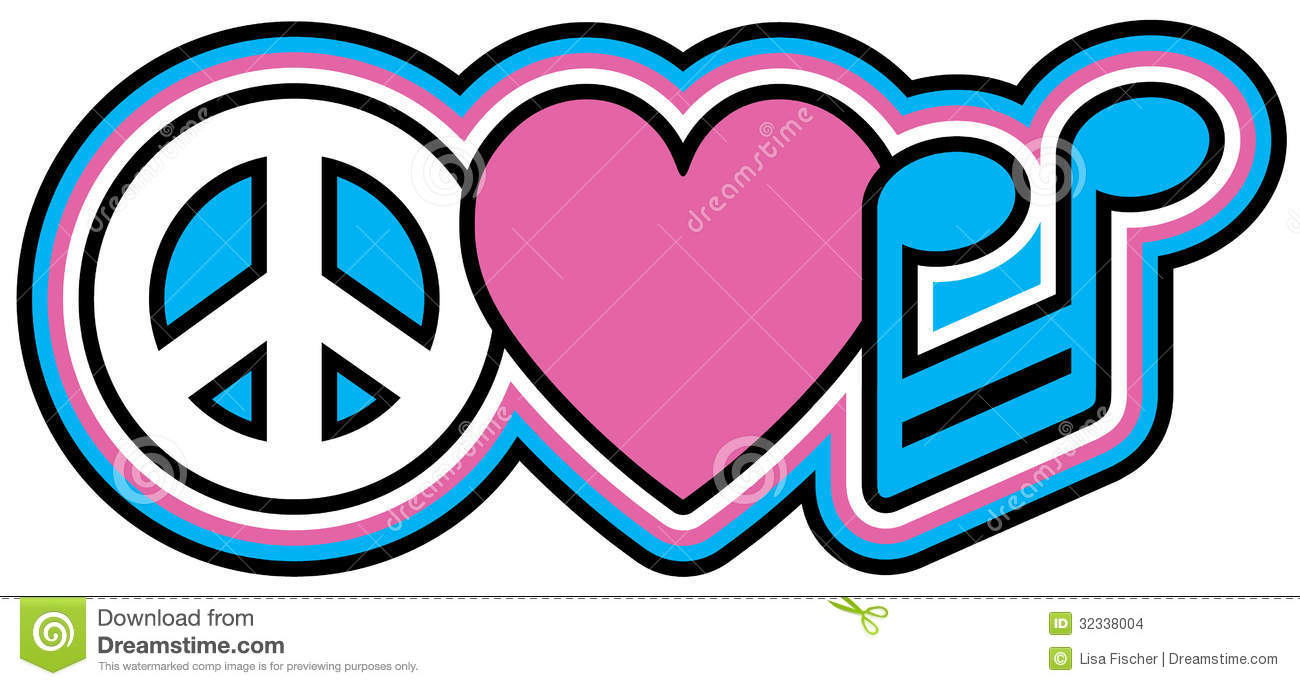 Love Heart Music Note