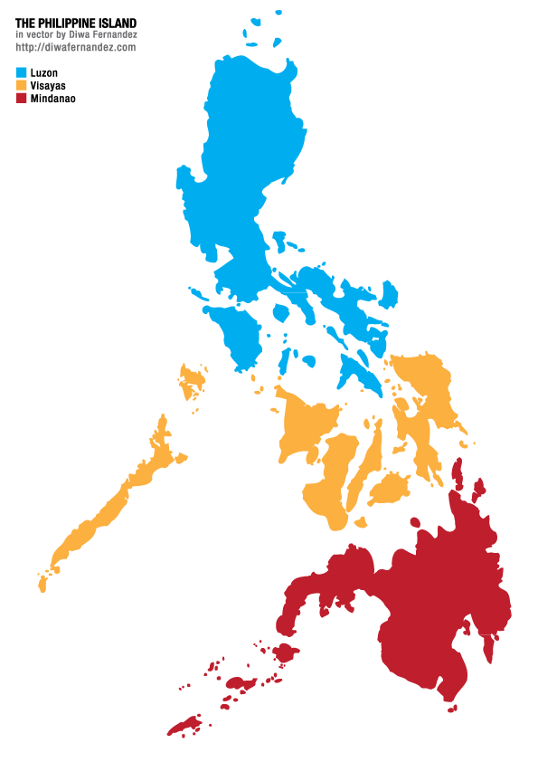 Mindanao Map Philippines Islands