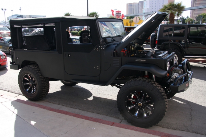 Modified Jeep Wrangler