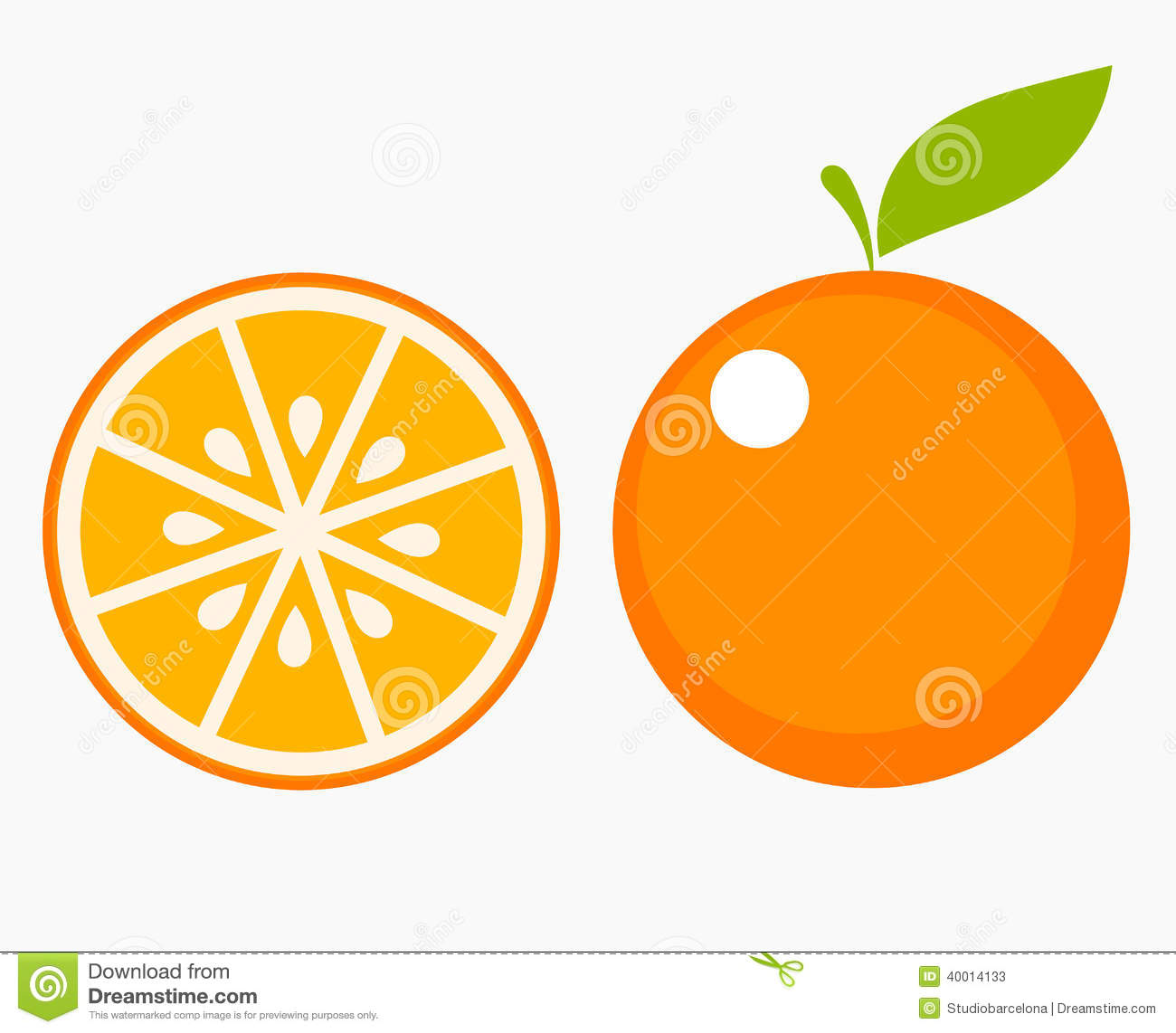Orange Fruit Clip Art