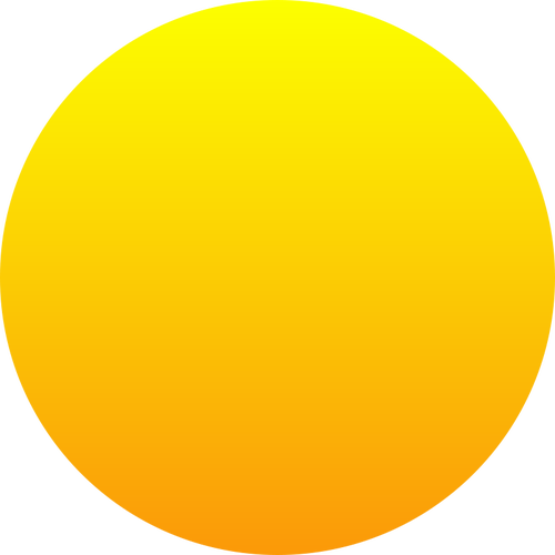 Orange Sun Vector