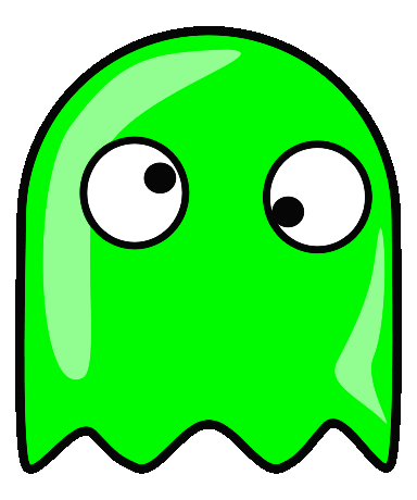 Pac Man Ghost Clip Art