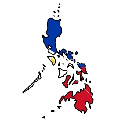 Philippine Map Flag
