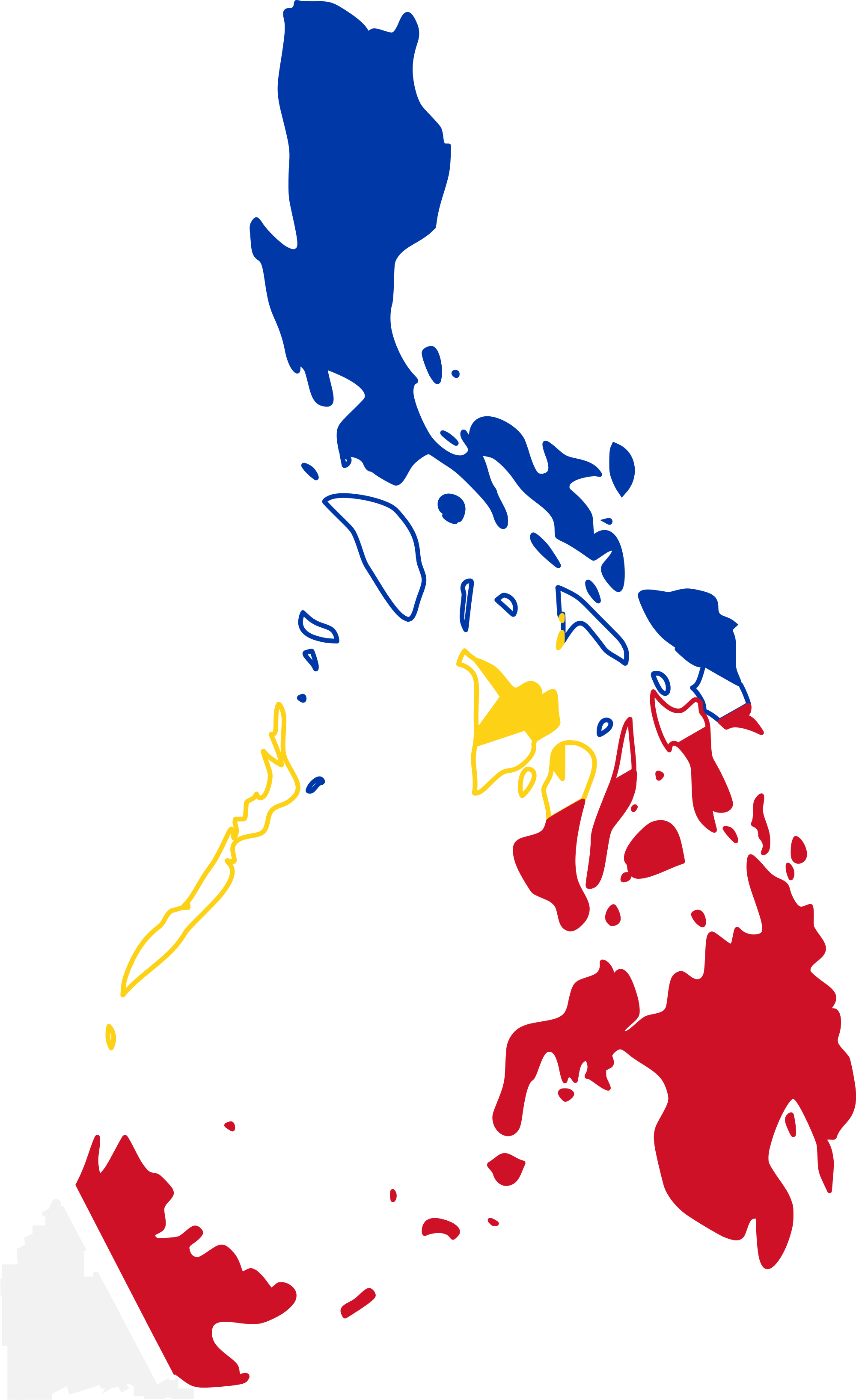 Philippine Map Flag