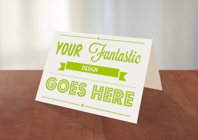 Photoshop Greeting Card Mockup