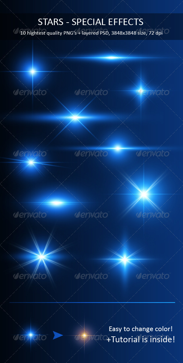 Photoshop Special Effects Stars