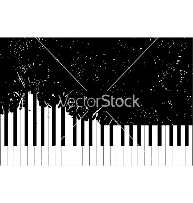 Piano Keyboard Vector