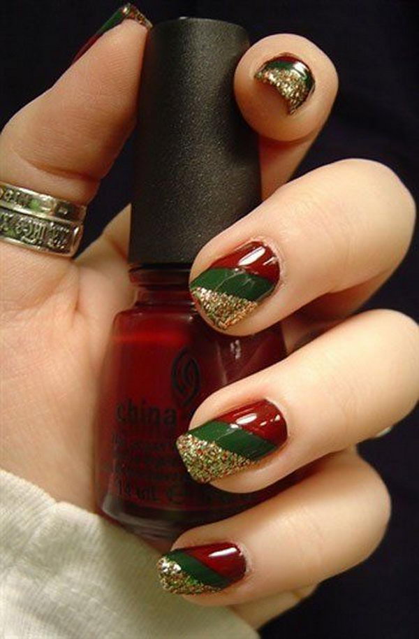 Pinterest Christmas Nail Art