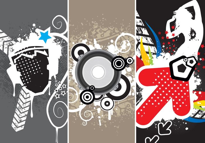 Pop Art Vector Graphics Free