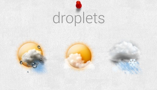 Realistic Weather Icons Free