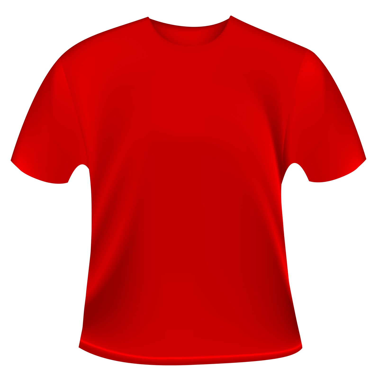 Red T-Shirt Template