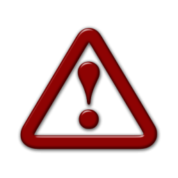 Red Warning Icon