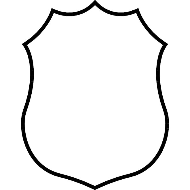 Shield Outline Vector