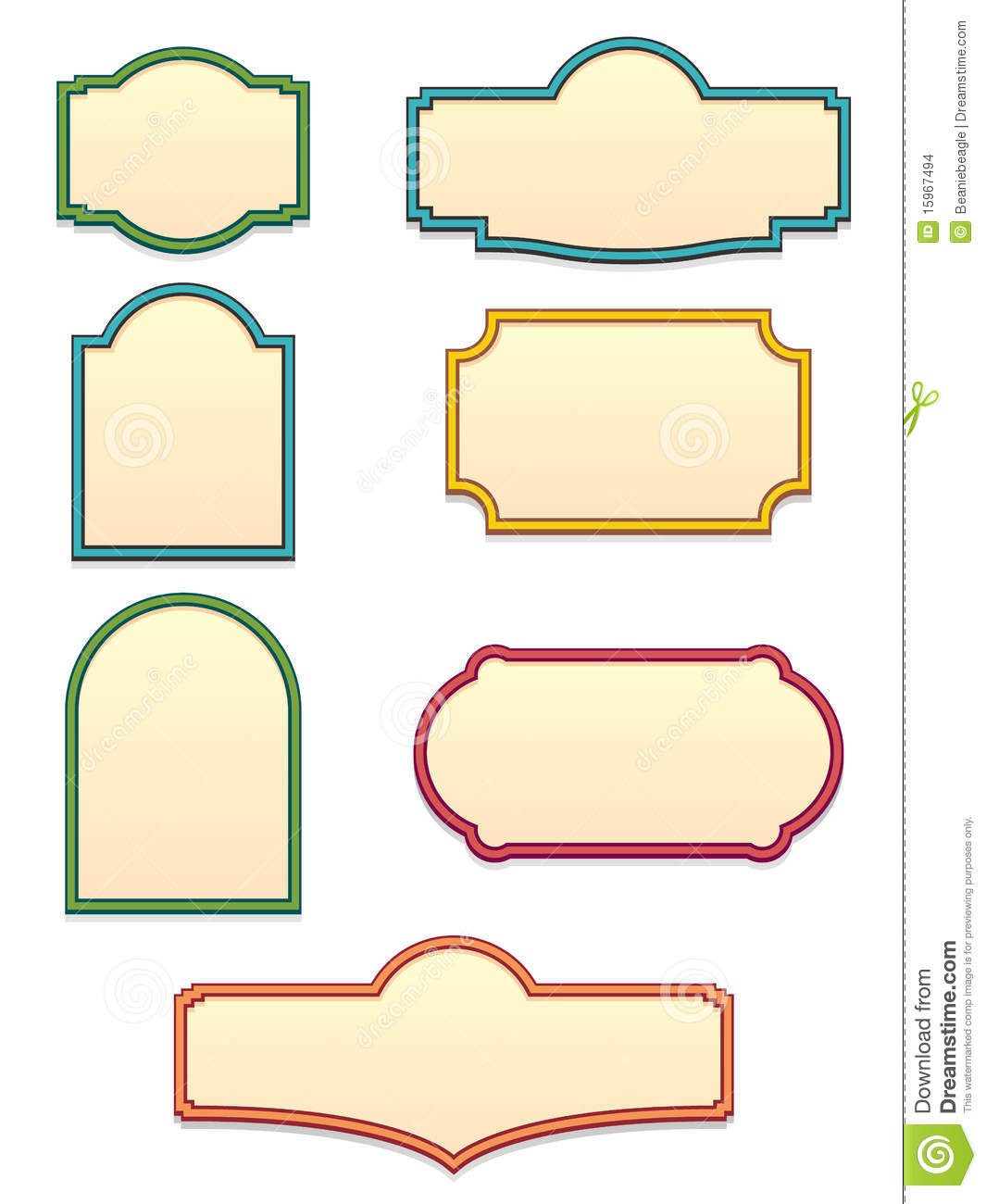 Sign Shape Templates