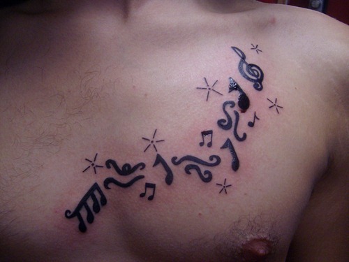 Simple Music Note Tattoo Designs Simple Music Note Tattoo Designs