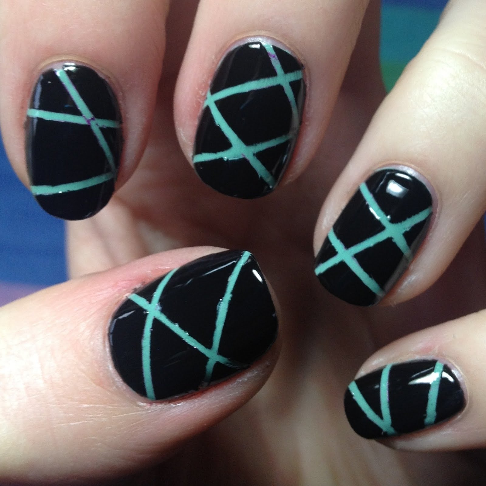 9 Easy Nail Art Designs Images