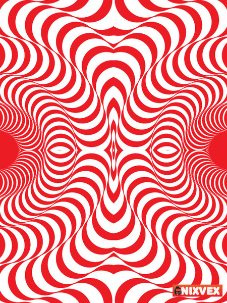 Simple Op Art Pattern