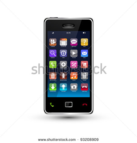 Smartphone Icon Clip Art Smartphone Icon Clip Art