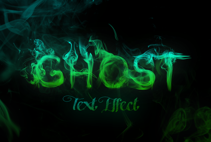 Smoke Text Effect Photoshop