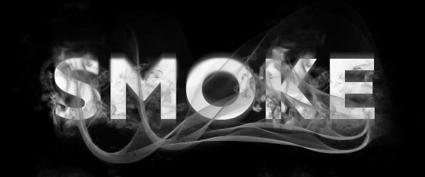 Smoke Text Effect Photoshop