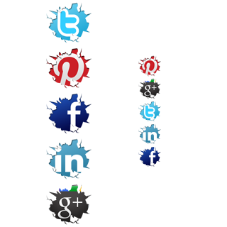 Social Media Icon Sprite