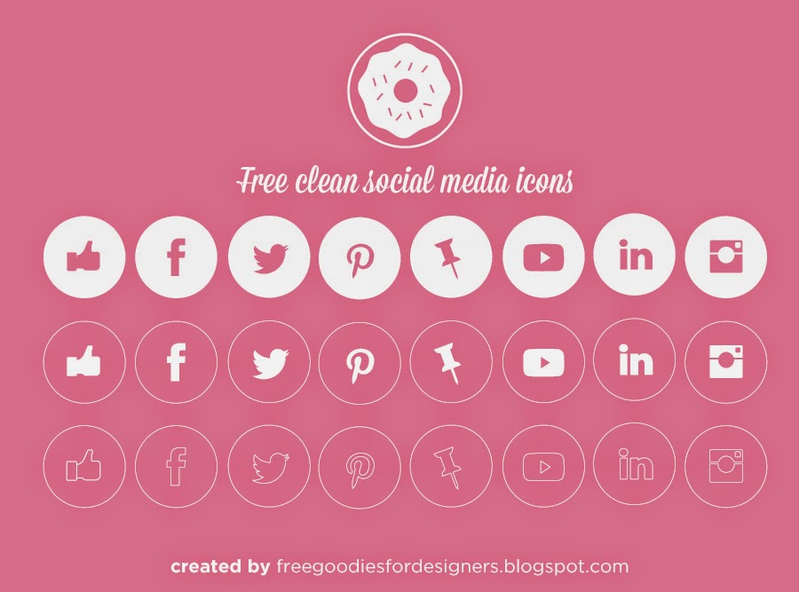 Social Media Icons Vector Free Social Media Icons Vector Free