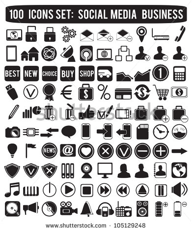 Social Media Icons Vector