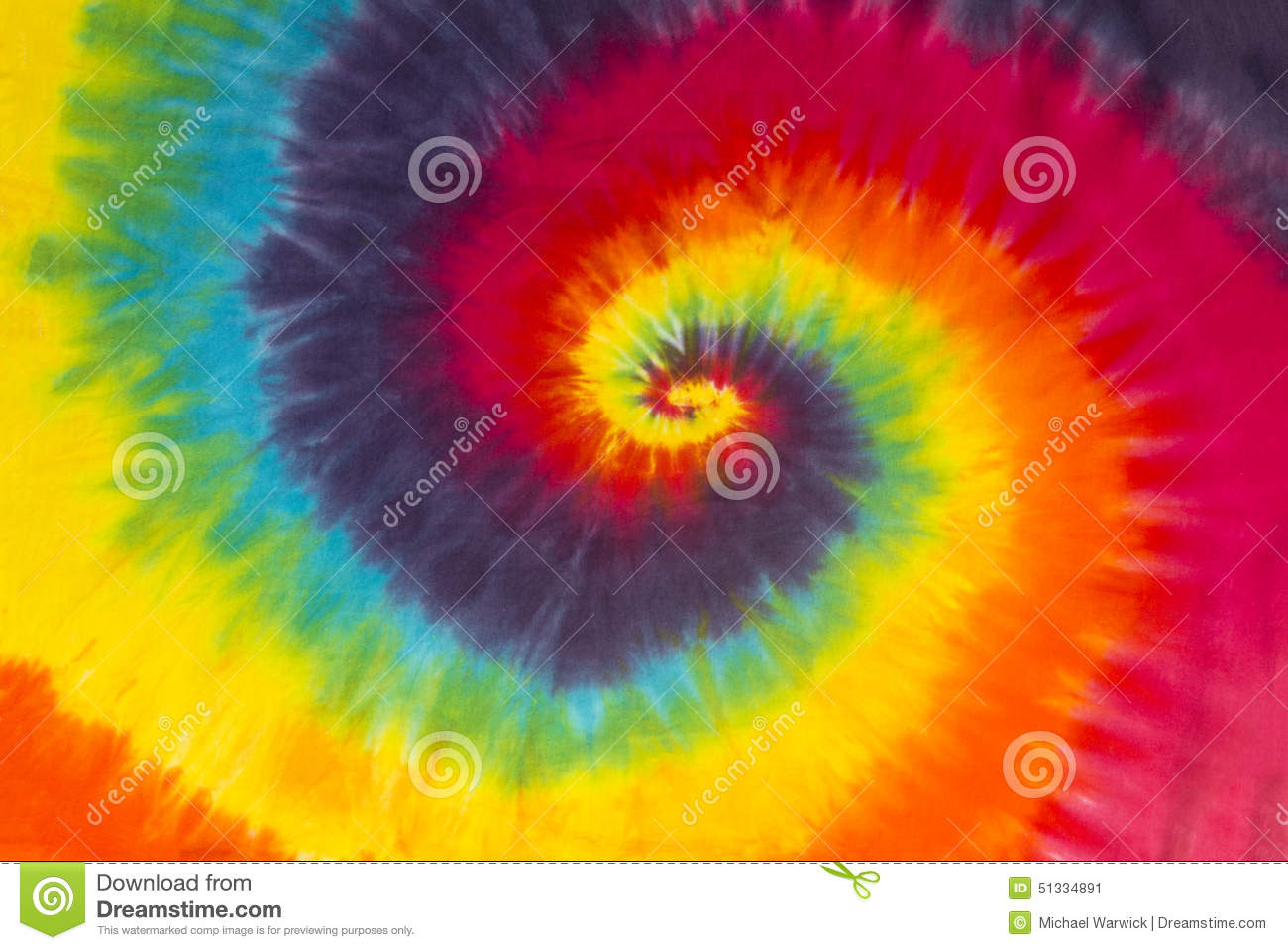 Spiral Tie Dye Patterns