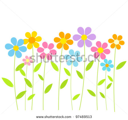 Spring Flowers Vector