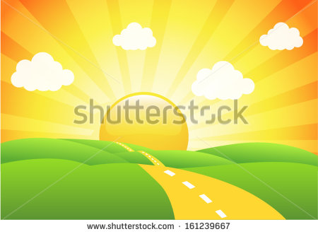 Sunrise Vector Illustration