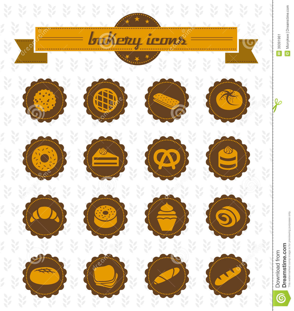 Sweet Bakery Icons