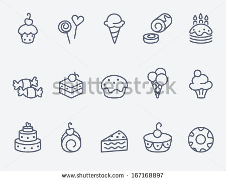 Sweets Icon Vector