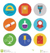 Education Icons Vector Free